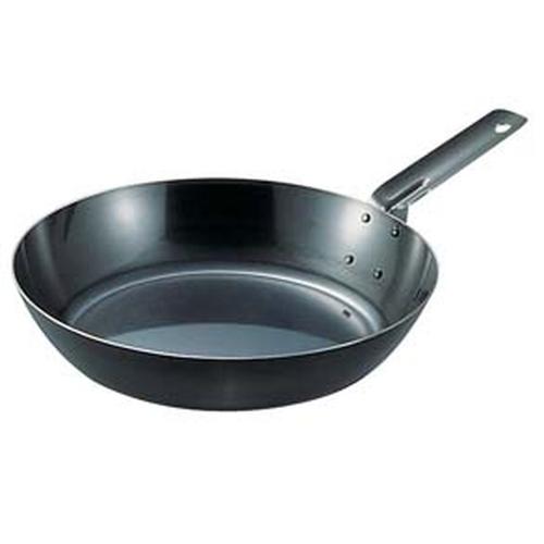 ＳＡ鉄黒皮オーブン用厚板フライパン 32cm  9-0093-0608