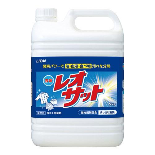 ライオン 衣料用洗剤 液体レオサット 5kg 9-1326-0801