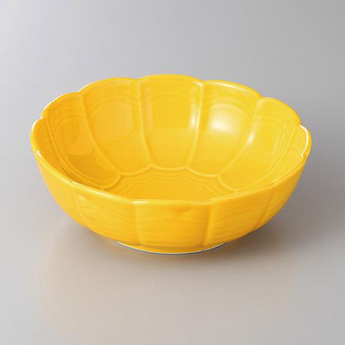 【みやび街道4-088】黄菊形カゴメ鉢