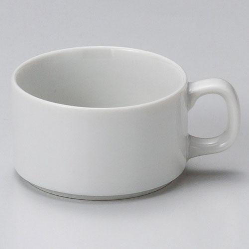 【ときわ28集-607】 白スタッキングスープカップ