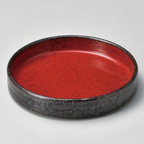 【ときわ28集-27】 赤柚子黒結晶 ６.５鉄鉢