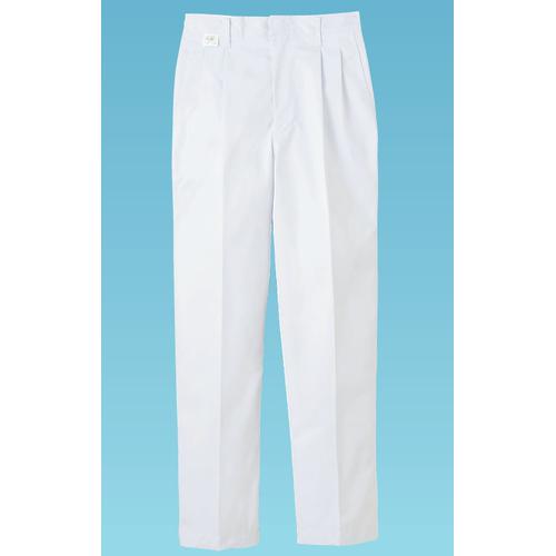 ツータック白ズボン ＦＨ－453 79cm （前ファスナー）  9-1502-0404