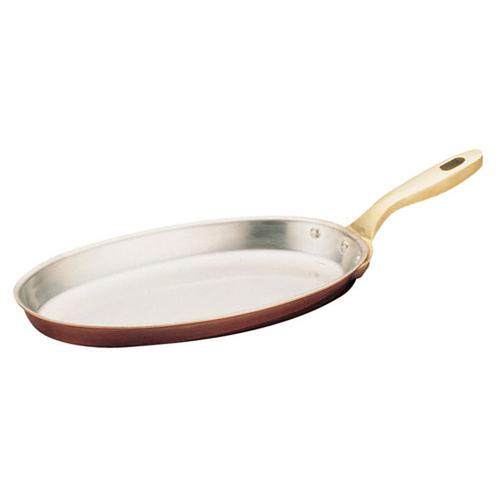 銅製小判型フライパン SW銅小判フライパン 36 cm 1-1910-0407 – 業務用食器の食器プロ