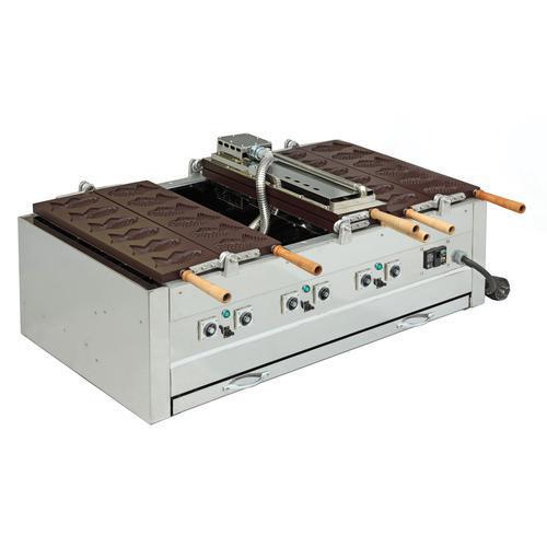 電気式両面鯛焼器（回転式アルミ板） ＥＧＤＯ－3（18ヶ取）  9-1003-0302