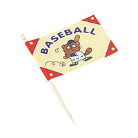 ランチ旗 ベースボール （200本入）   9-2435-0701