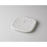 【nc8-375】タ゛ルメシアン 19㎝ハ゜レット正角皿 ●6個入 EC-15293