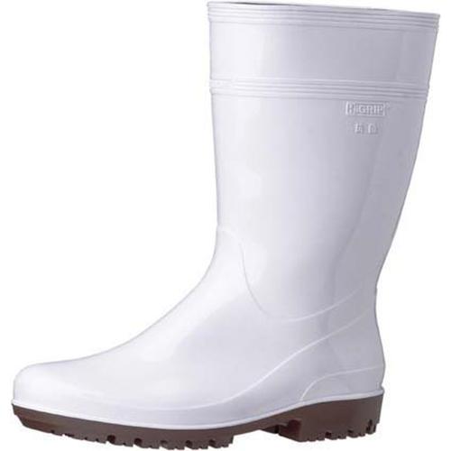 ミドリ安全ハイグリップ長靴ＨＧ2000Ｎ 28cm ホワイト  9-1458-0546