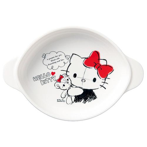 ポリプロピレンお子様食器「ハローキティ」 小皿 ＣＢ－34  9-2426-0801