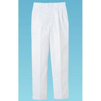 ツータック白ズボン ＦＨ－453 82cm （前ファスナー）  9-1502-0405