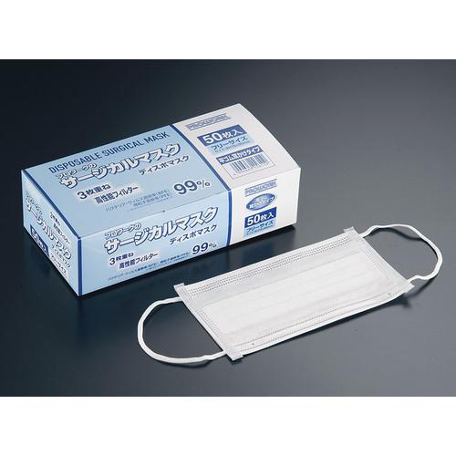 プロワーク サージカルマスク 1箱（50枚入） 1-1511-0301 – 業務用食器
