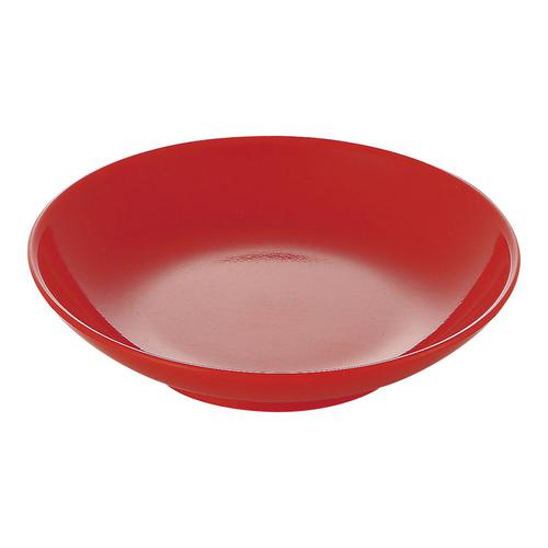 メラミン シンプル食器 小皿10 ＳＰ－41Ｒ 赤  9-2392-0801