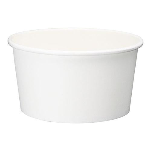 アイス&スープカップ12オンス 25個入ホワイト(PLAラミ) 9-0993-0501