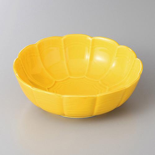 【みやび街道4-096】黄菊型カゴメ鉢