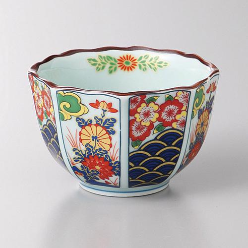 みやび街道5-133】錦古伊万里青海波八角小付け 有田焼 – 業務用食器の