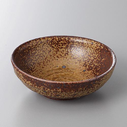 【みやび街道5-297】灰吹刷毛目丸鉢（手造り） (本商品の販売を終了致しました)