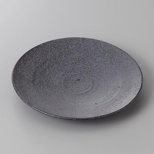 【みやび街道5-302】鉄ペーパー高台　5寸皿 (本商品の販売を終了致しました)