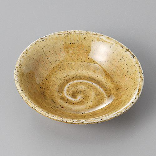【みやび街道5-329】手造土物ビードロ渦小皿 (本商品の販売を終了致しました)