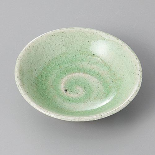 【みやび街道5-329】青磁うず小皿 (本商品の販売を終了致しました)