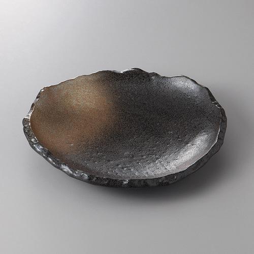 【みやび街道4-382】古代釉れいめいたたき大皿