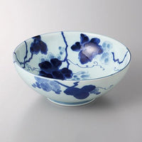 【みやび街道4-415】藍染ぶどう麺鉢