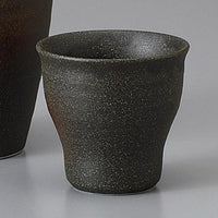 【みやび街道5-442】黒さび冷酒盃 (本商品の販売を終了致しました)