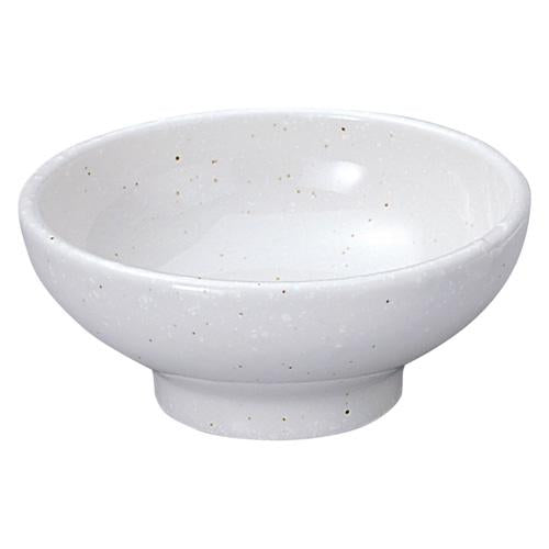 【みやび街道5-646】豊明（粉引）　4.5丸高台鉢