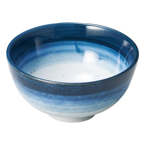 【みやび街道4-660】藍彩　茶碗