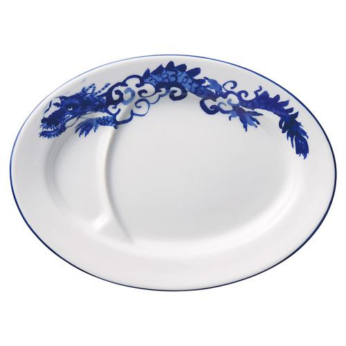 強化磁器 中華食器 遊鳳40.5cm丸大皿 強化磁器 中華食器 遊鳳