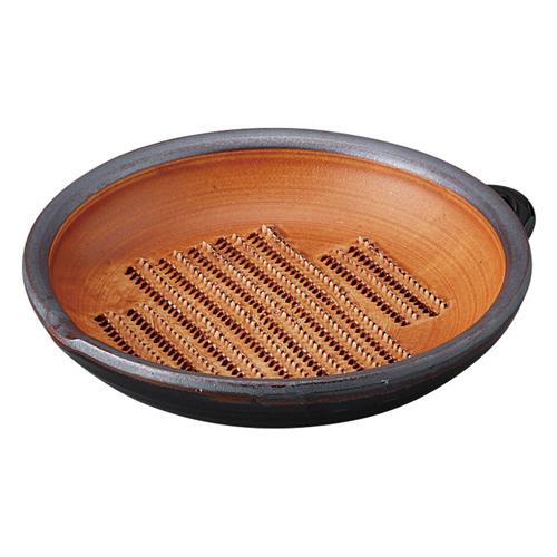 【みやび街道5-877】天目錆おろし皿（大） (本商品の販売を終了致しました)