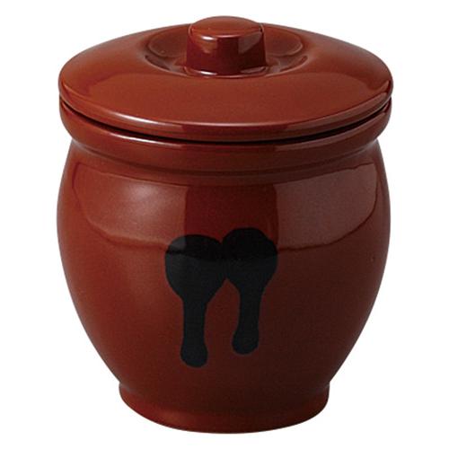 工芸品 kk みやび街道5-875】蓋付ミニかめ0.1号アメ色 – 業務用食器の食器プロ