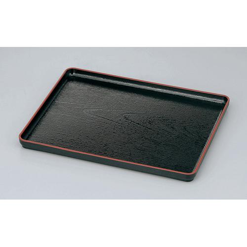 【みやび街道5-882】大寿木目盆　黒天朱ＳＬ尺1