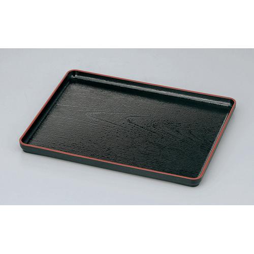 【みやび街道5-882】大寿木目盆　黒天朱ＳＬ尺2