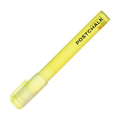 ボード用マーカー 蛍光カラー･6㎜芯 黄POST-500A-110S 9-2516-0304