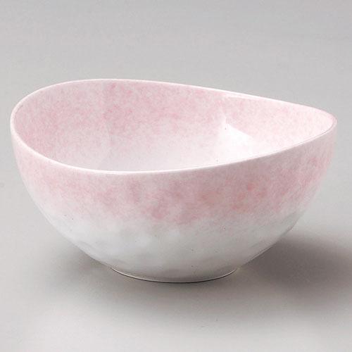 【ときわ28集-70】 ピンク吹き楕円中鉢