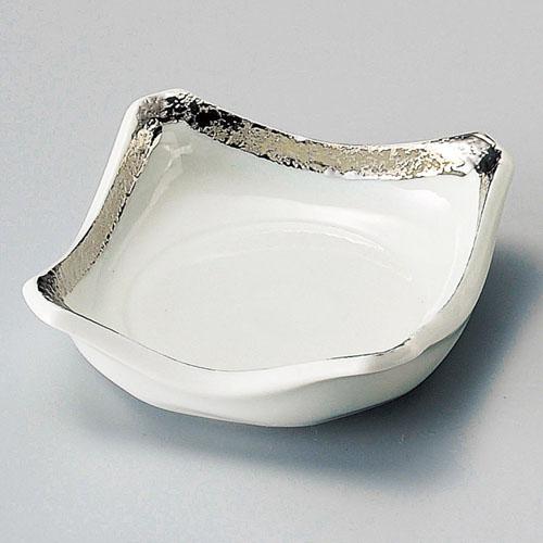 【ときわ28集-100】 プラチナ四角松花堂鉢(本商品の販売を終了致しました)