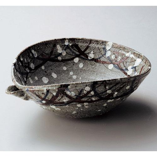 大熊窯】片口鉢/渦巻紋/青/（径 12.5cm） | 【丹波のイロドリ
