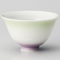 【ときわ28集-369】 カラーグラデーションパープル茶碗