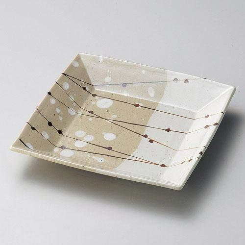 茜縅 34cm細平長角皿(和風長角皿(大サイズ))|食器通販の陶磁庵