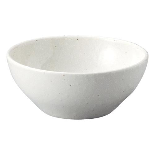 【ときわ28集-590】白粉引（黒斑点） １６cmボール