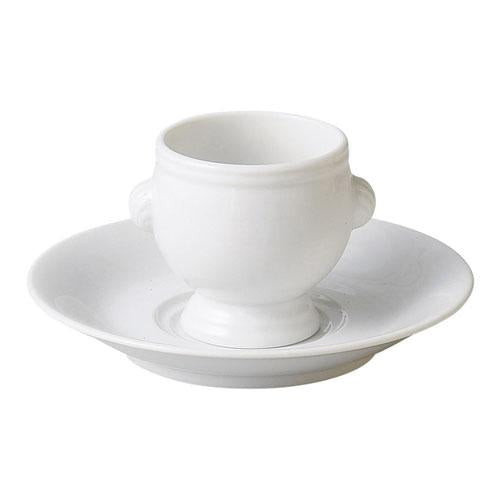 【ときわ28集-580】スーピッド シェルトリュフ白（小）（受皿別）（本商品の販売を終了致しました）