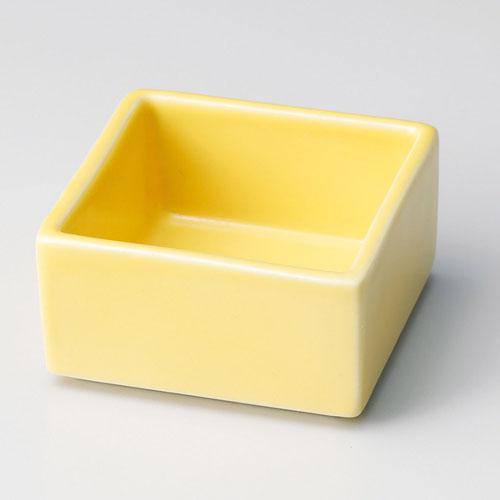 【ときわ28集-87】 黄スタック四角小付(本商品の販売を終了致しました)