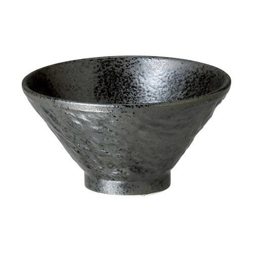 【ときわ28集-563】ペトラ ブラック 高台深口丼１２ ＢＫ