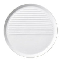 【ときわ28集-598】機能食器 Ｗハーフストライプ２５cm皿