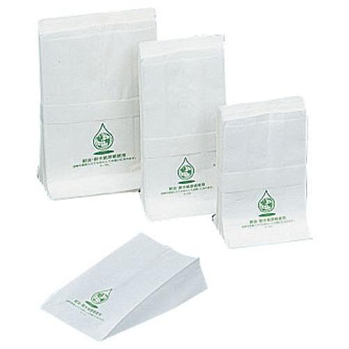 ニュー耐油・耐水紙袋 ガゼット袋 （500枚入） Ｇ－小  9-0997-1603