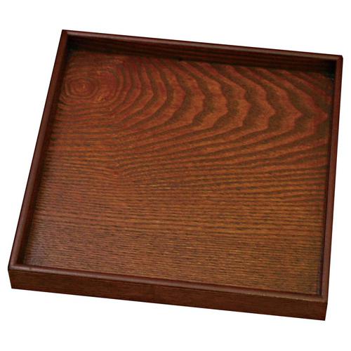 木製 宴 角盆 目摺り 8.5  9-0859-1301