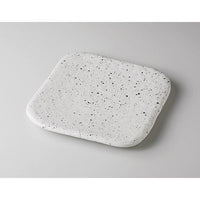 【nc7-340】 ダルメシアン　２５㎝パレット角盛皿●6個入 ec-15295