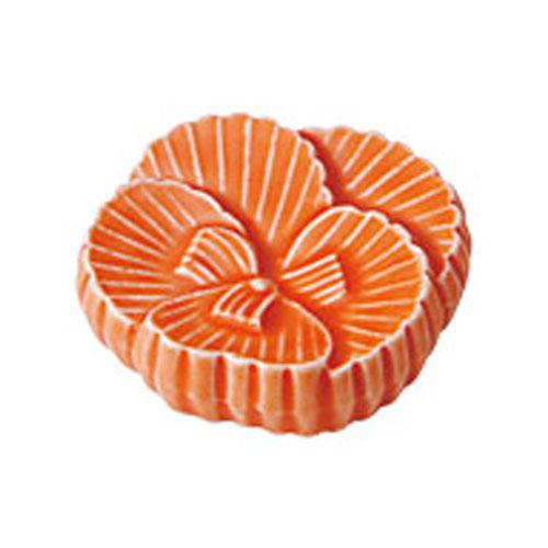 牡丹 橙 箸置き