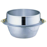 アルミ鋳物キング釜（カン付き） 33 cm 1-0397-0403