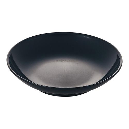 メラミン シンプル食器 小皿10 ＳＰ－41Ｂ 黒  9-2392-0803
