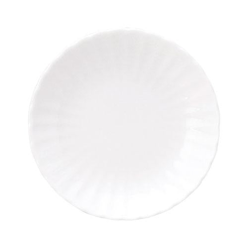 かすみ 白 12.5cm丸皿